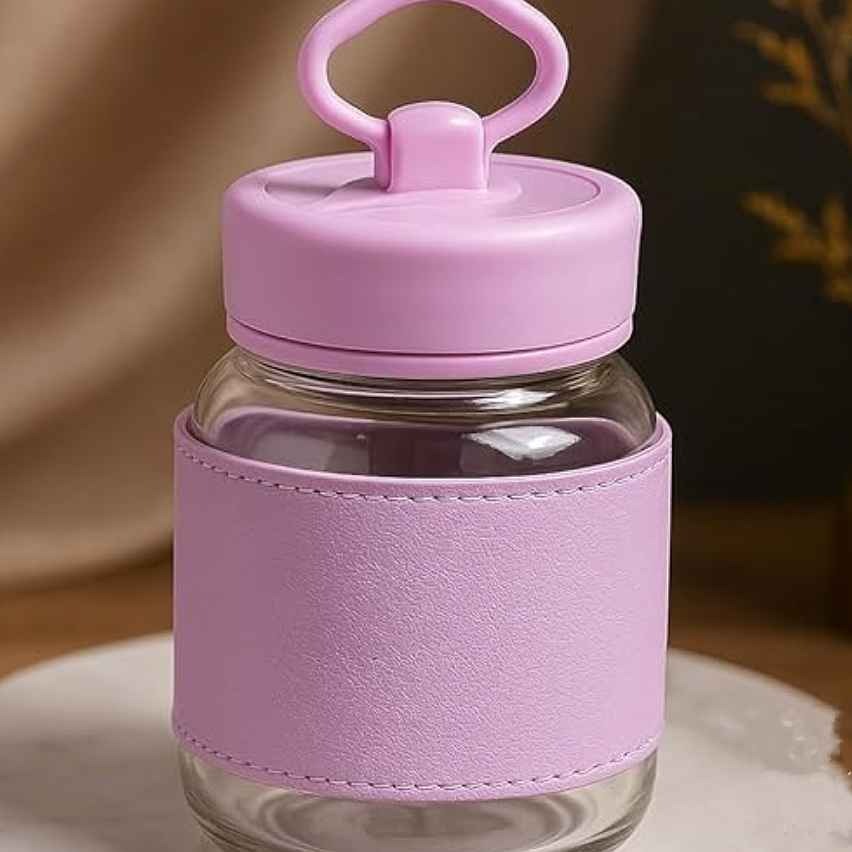 Mini glass water bottles