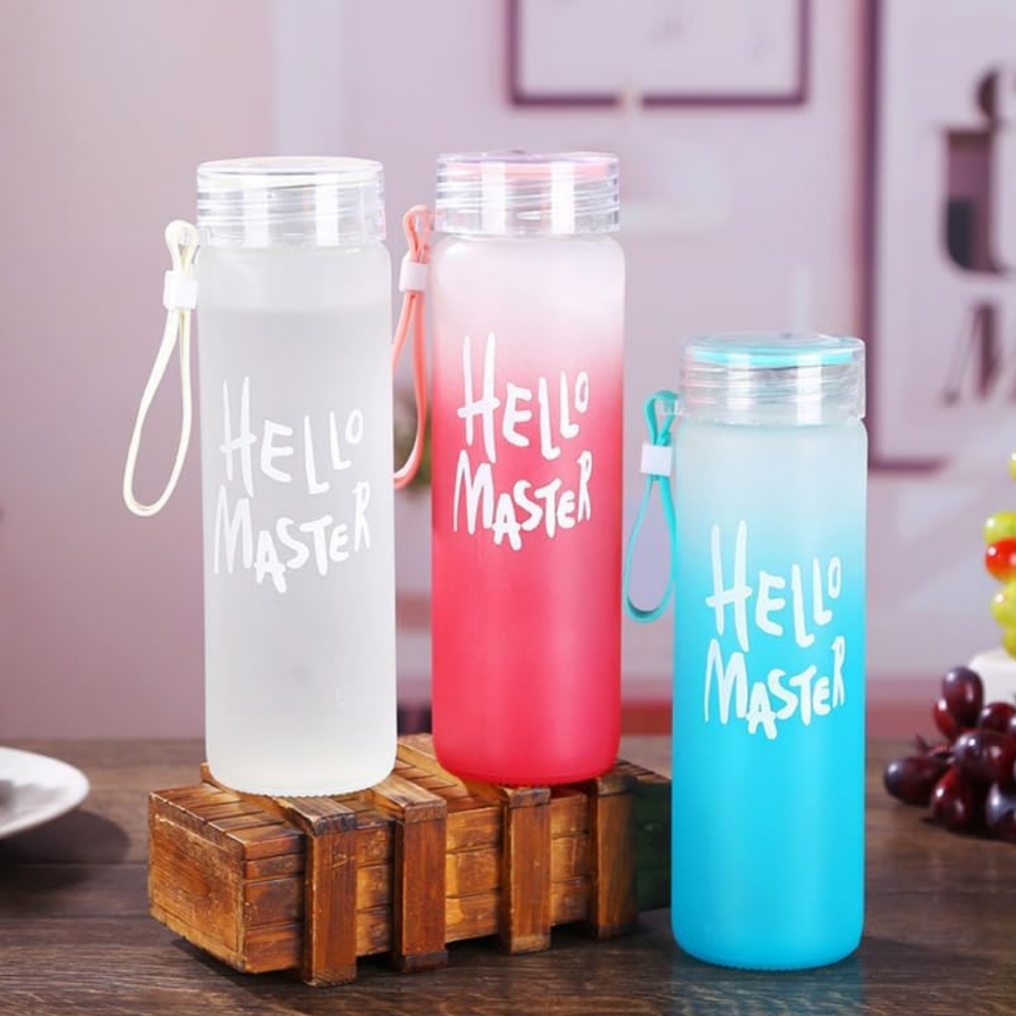 500 ml glass water bottle